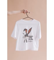Müsadenizle Uyuyorum ( Bugs Bunny) Tasarmlı Tişört Kişiye Özel ( Unisex - Büyük - Çocuk )