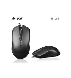 A4 Tech Op-760 Usb Siyah V-Track 1000 Dpı Mouse