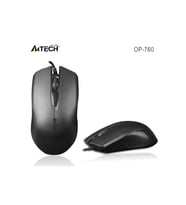 A4 Tech Op-760 Usb Siyah V-Track 1000 Dpı Mouse