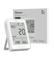 SONOFF AirGuard PM2.5/PM10 Matter Akıllı Hava Kalitesi Ölçüm Cihazı SAWF-07P