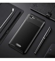 Xiaomi Redmi 6A Kılıf Esnek Soft Karbon Tasarım Legion Serisi (Siyah)