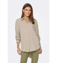 ONLTHYRA OVERSIZED SHIRT NOOS WVN (Krem)