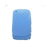 BlackBerry 9300 3G ile Uyumlu Şeffaf Silikon Kılıf Beyaz