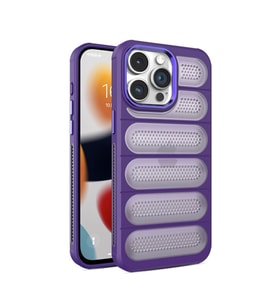 Apple İphone 14 Pro Kılıf Airmax Silikon Kapak - Derin Mor