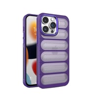 Apple İphone 14 Pro Kılıf Airmax Silikon Kapak - Derin Mor