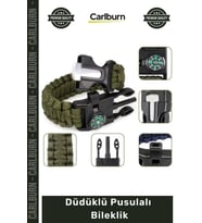 #bileklik Outdoor Kamp Hayatta Kalma Paracord Taktik Ekipman Doğa Acil Düdüklü Pusulalı Bileklik