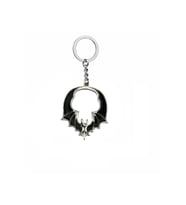 Gothic Sharp Bat Figürlü Unisex Anahtarlık – Karanlığın Kanatları Seninle