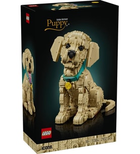 LEGO Icons 11384 Golden Retriever Puppy