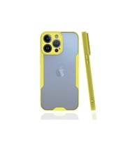 Iphone 13 Kılıf Platin Silikon - Sarı