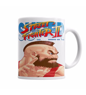 Street Fighter 2 Vega Kupa Bardak Porselen
