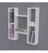 Kenzlife kitaplık melisa 060*060*20 byz duvar rafı