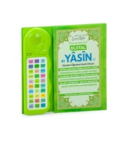 Çocuklar İçin Sure Dua Öğreten Cihaz Sesli Yasini Şerif Kitabı Yeşil