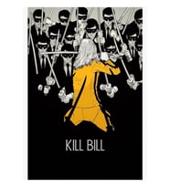 Kill Bill Ist Print Tablo Ahşap Poster Dekoratif