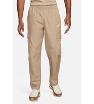 Nike Mens Sportswear Cargo Loose Fit Pants Woven Beige Erkek Dokuma Büyük Beden Kargo Pantolan Eşofman Altı Bej