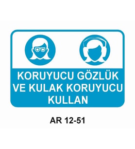İŞ GÜVENLİĞİ UYARI LEVHASI 1 ADET PVC 21 X 29CM
