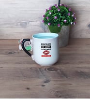 Kadın Öğretmene Hediye Kupa Bardak Sihirli Oval Öğretmenler Günü Hediyesi
