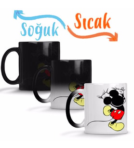 MIckey Escalador Sihirli Kupa Bardak Porselen