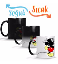 MIckey Escalador Sihirli Kupa Bardak Porselen