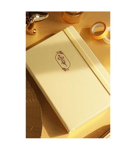 Victoria's Journals Bujo Vegan A5 Lastikli 96 Yaprak Çizgili Defter 124-1655