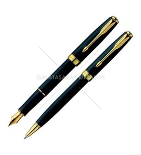 Parker Dolmakalem + Tükenmez Sonnet Mat Siyah GT