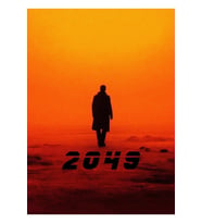 Cyberpunk Film In 2049 Tablo Ahşap Poster Dekoratif