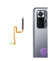 Redmi Note 10 Pro Parmak İzi Okuyucu Film Flex M2101K6G M2101K6R Uyumlu