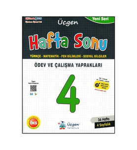 Üçgen 4.Sınıf Hafta Sonu Ödev Ve Çalışma Yaprakları (Karışık)