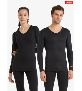 Blackspade Unisex Termal Tişört Siyah XL
