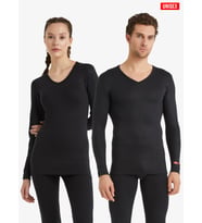 Blackspade Unisex Termal Tişört Siyah XL