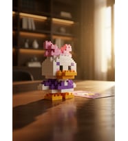 Hknova Daisy Ördek 3D Yapboz Lego Seti Çiftler İçin Eğlenceli Zaman Geçirme Hediyesi