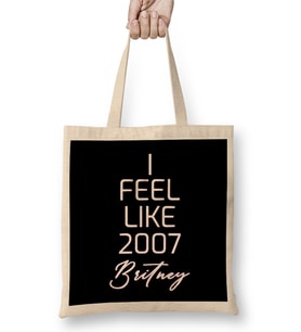 I Feel Like 2007 Britney 03 Bez Çanta Uzun Saplı