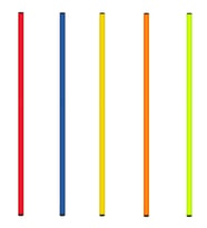Avessa Cbk-50 Antrenman Çubuğu 50 Cm 5li Karışık Renk (Çok Renkli)