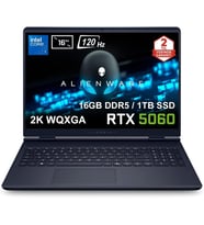 DELL 16 CORE 7 240H - 16GB DDR5 RAM - 1TB NVME - 8GB RTX5060 FDOS /  ALIENWARE AURORA  AC16250-C71615U56N