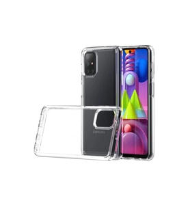 Samsung Galaxy M51 Kılıf Lüx Şeffaf Silikon