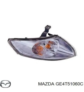 Sınyal Lambası Sag P21W (Duy+Ampul) Japon 626 Benzın/Dızel 98-00 (Oem No: Ge4T-51-06Oc)
