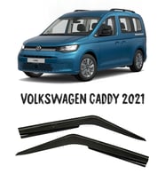 Volkswagen Caddy 2021 Cam Rüzgarlığı  2li (Siyah)