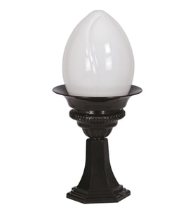 AVONNI BSU-68058-BSY-KOP Siyah Boyalı Dış Mekan Aydınlatma E27 Aluminyum Akrilik Cam 22cm