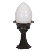 AVONNI BSU-68058-BSY-KOP Siyah Boyalı Dış Mekan Aydınlatma E27 Aluminyum Akrilik Cam 22cm
