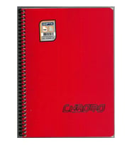 GIPTA CHROM-O SPİRALLİ PP.KAPAK A4 160YP. KARELİ DEFTER 1344 - TEKLİ