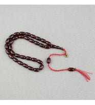 Omari Sıkma Kehribar Kapsül Kesim Oturtma İmameli Sistemli 7.5x12mm Tesbih