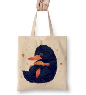 Harry Potter NIffler Bez Çanta Uzun Saplı
