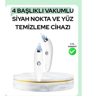 Gözenek Açıcı Buhar Etkili Vakumlu Siyah Nokta Temizleyici – Farklı Cilt Tiplerine Uygun