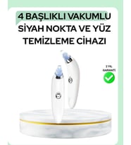 Gözenek Açıcı Buhar Etkili Vakumlu Siyah Nokta Temizleyici – Farklı Cilt Tiplerine Uygun