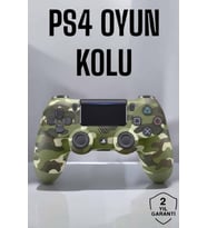 PS4 Oyun Kolu Kamuflaj Desenli Joystick