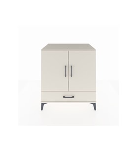 Kronos Şifonyer 3 Raflı Tek Çekmeceli 2 Kapaklı 88x59x96 Aytaşı-Aytaşı
