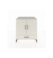 Kronos Şifonyer 3 Raflı Tek Çekmeceli 2 Kapaklı 88x59x96 Aytaşı-Aytaşı