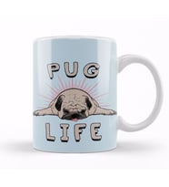 Pug Life Köpek Kupa Bardak Porselen