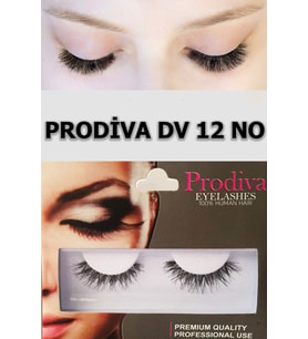 Prodiva Dv12 Model Bütün Takma Kirpik 10 lu paket