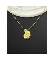 Deniz Kabuğu Kolye 925 Ayar (Gold)