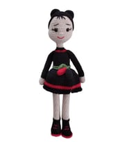 Kara Dut Bebek Amigurumi Organik Oyuncak